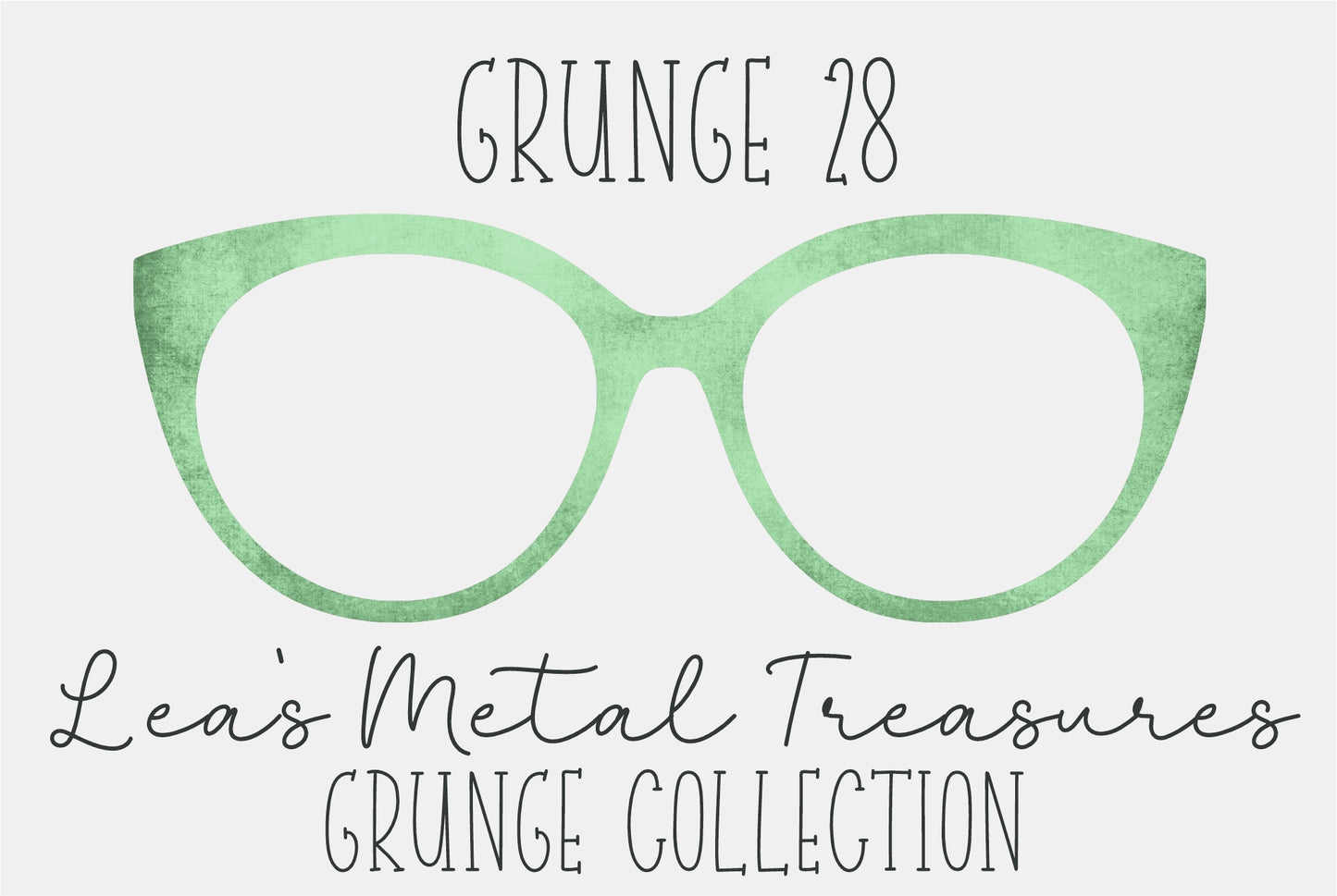 Grunge 28 Gradient Eyewear Frame Toppers