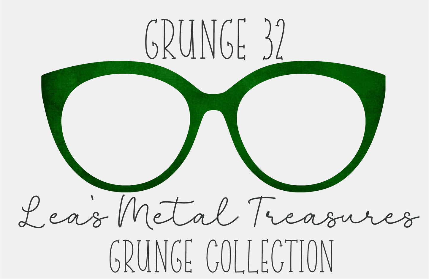 Grunge 32 Gradient Eyewear Frame Toppers