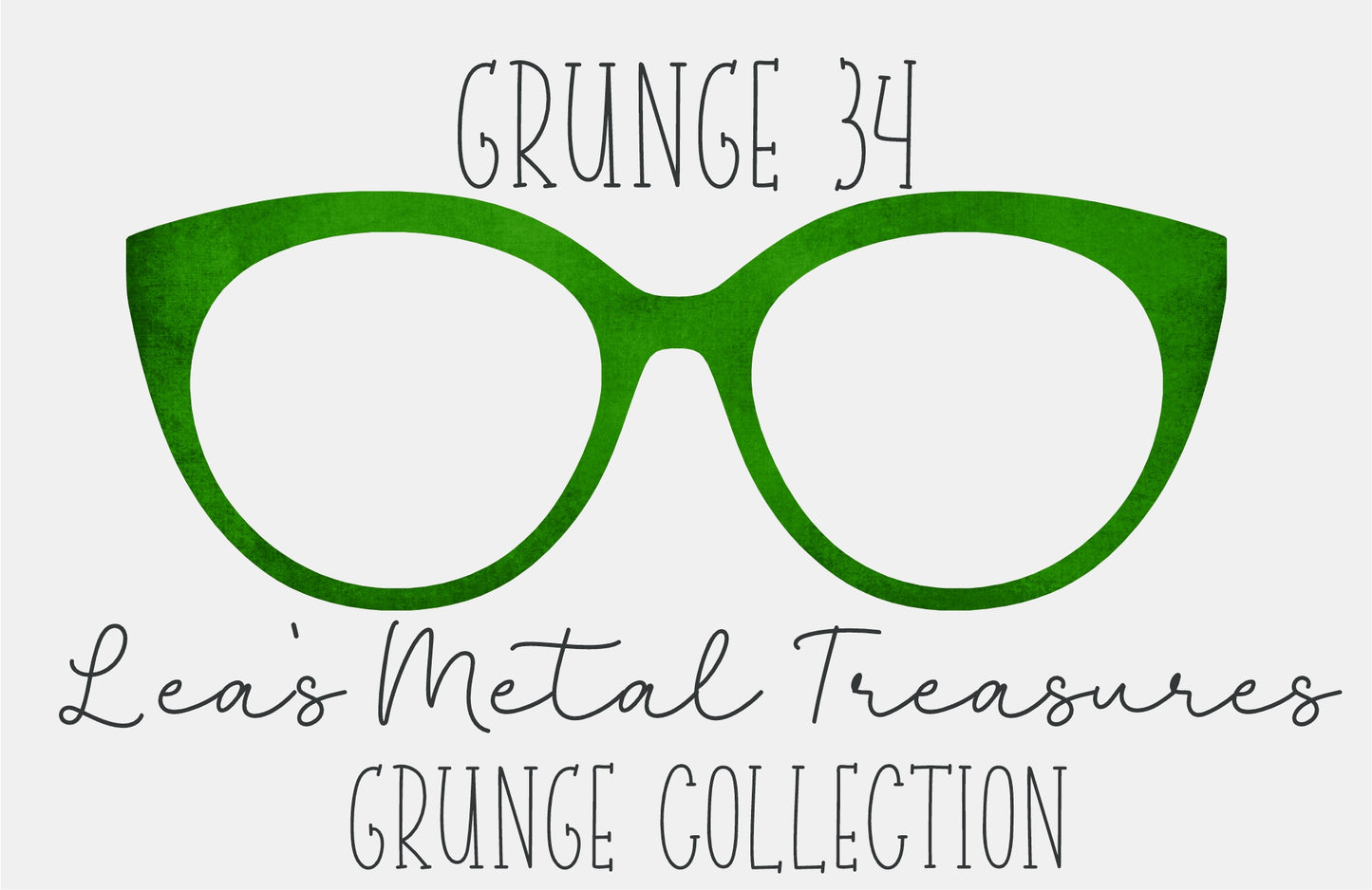 Grunge 34 Gradient Eyewear Frame Toppers