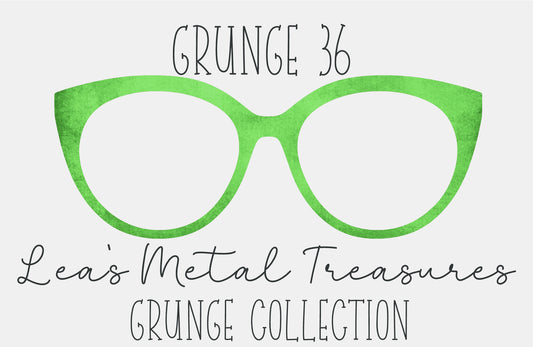 Grunge 36 Gradient Eyewear Frame Toppers