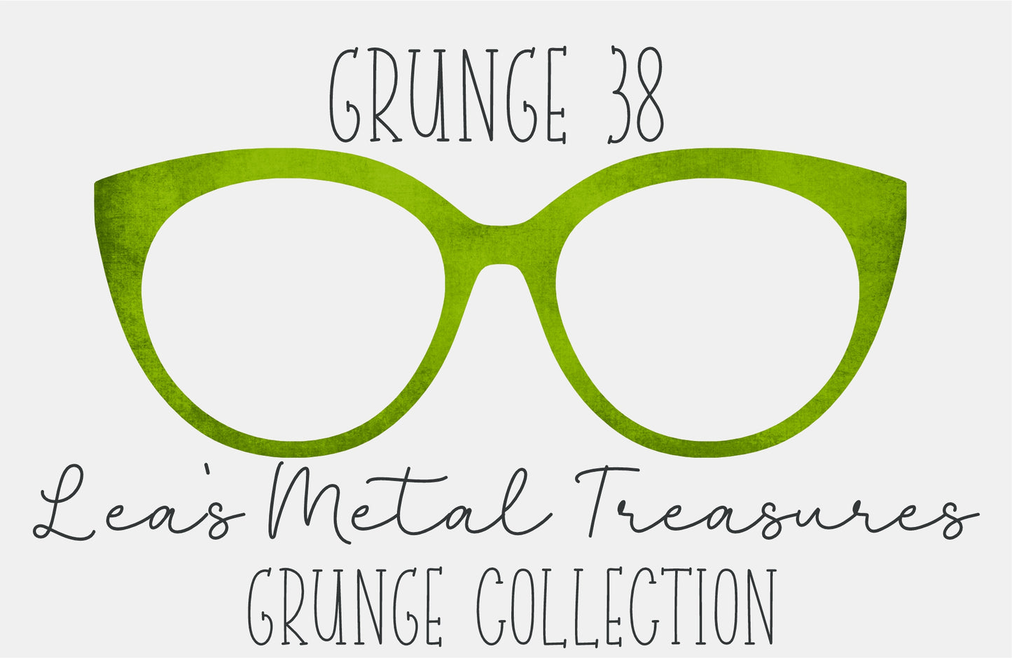 Grunge 38 Gradient Eyewear Frame Toppers