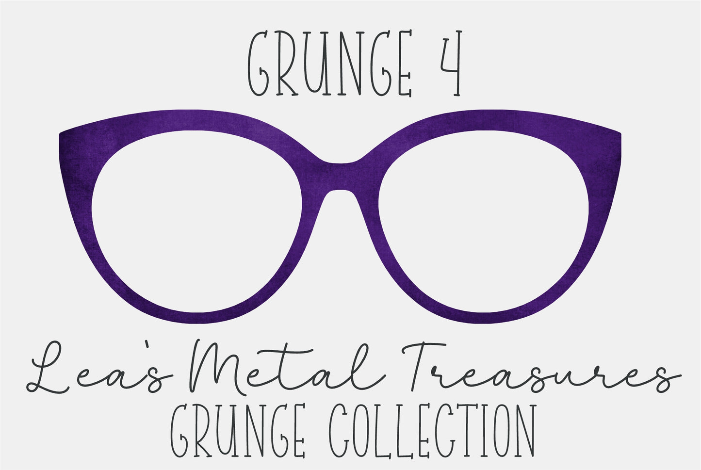 Grunge 4 Gradient Eyewear Frame Toppers