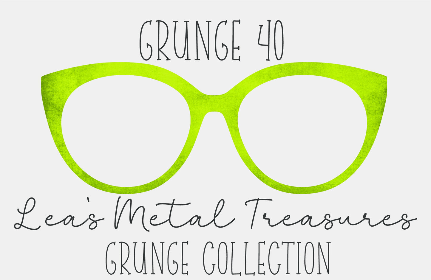 Grunge 40 Gradient Eyewear Frame Toppers