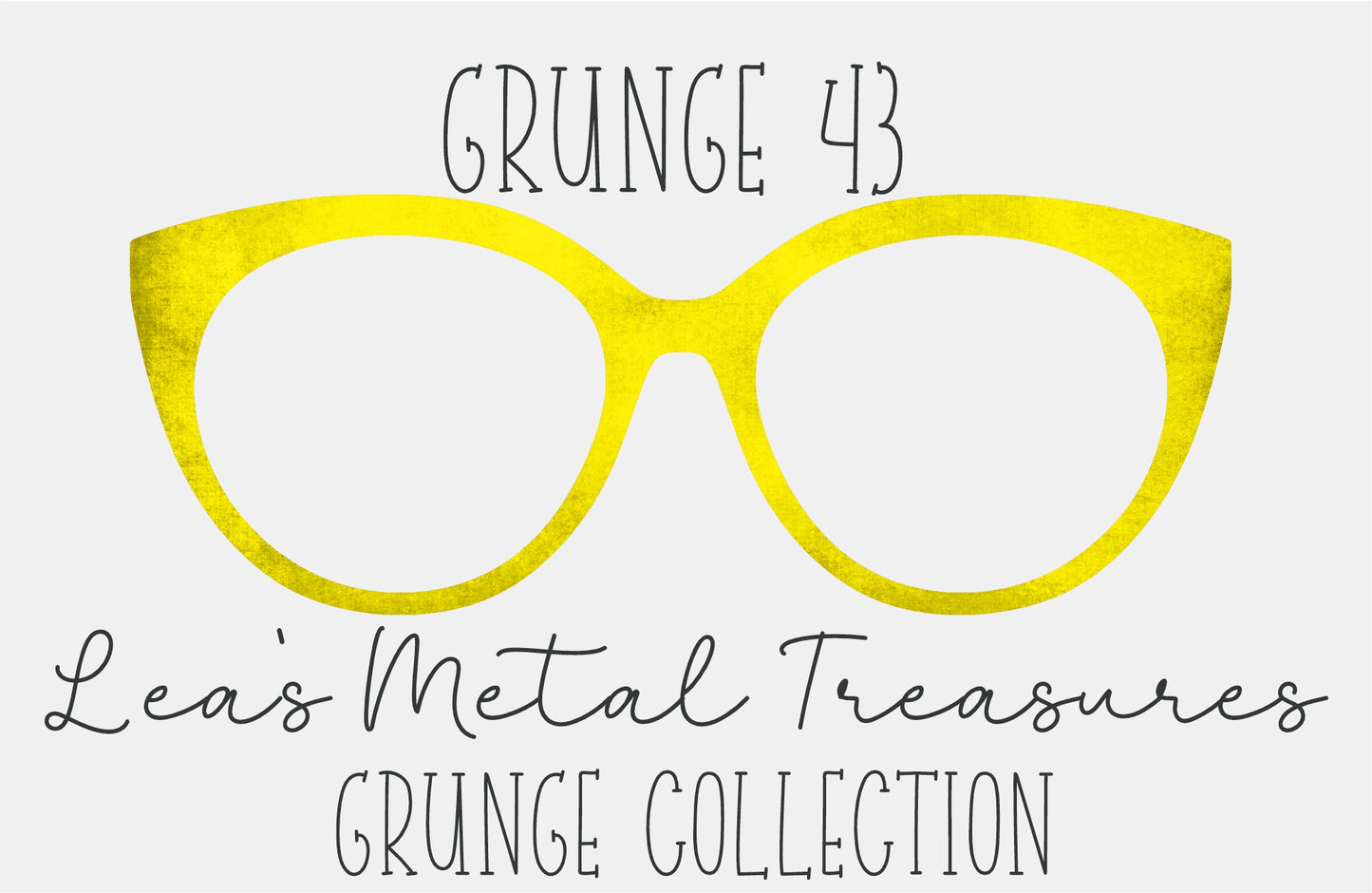 Grunge 43 Gradient Eyewear Frame Toppers