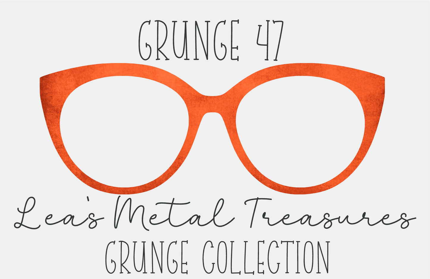 Grunge 47 Gradient Eyewear Frame Toppers