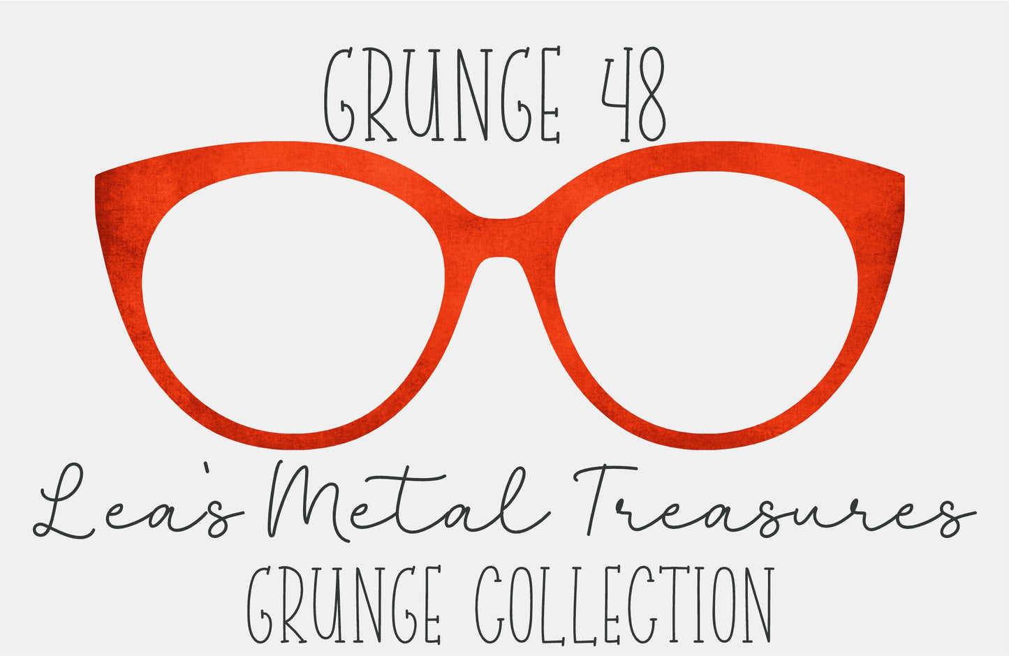 Grunge 48 Gradient Eyewear Frame Toppers