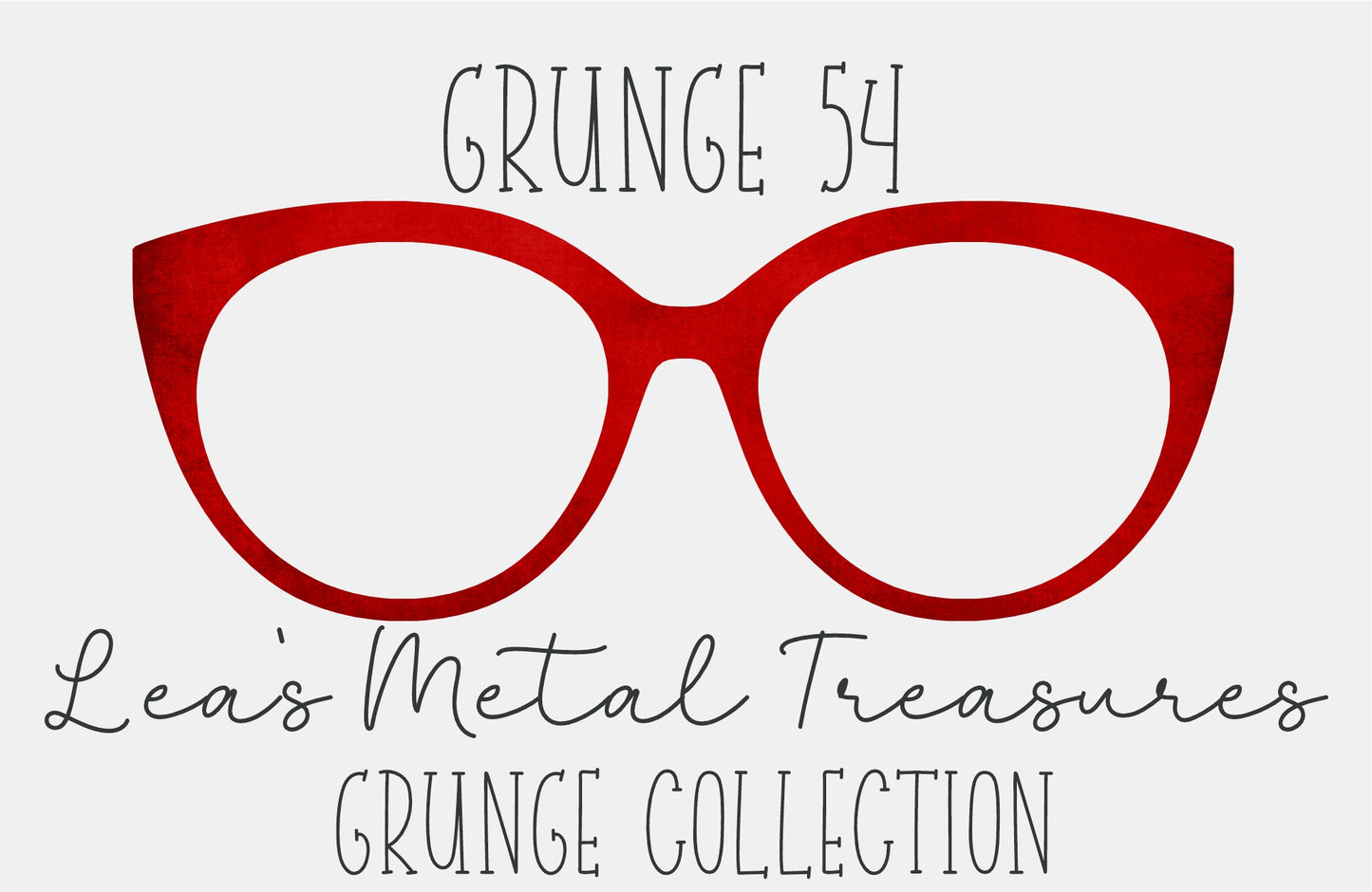 Grunge 54 Gradient Eyewear Frame Toppers