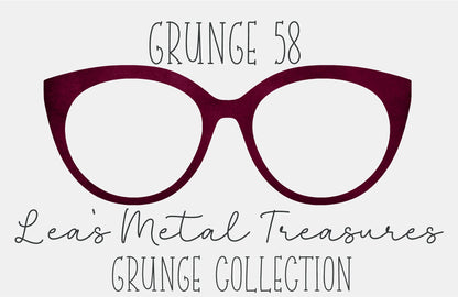 Grunge 58 Gradient Eyewear Frame Toppers
