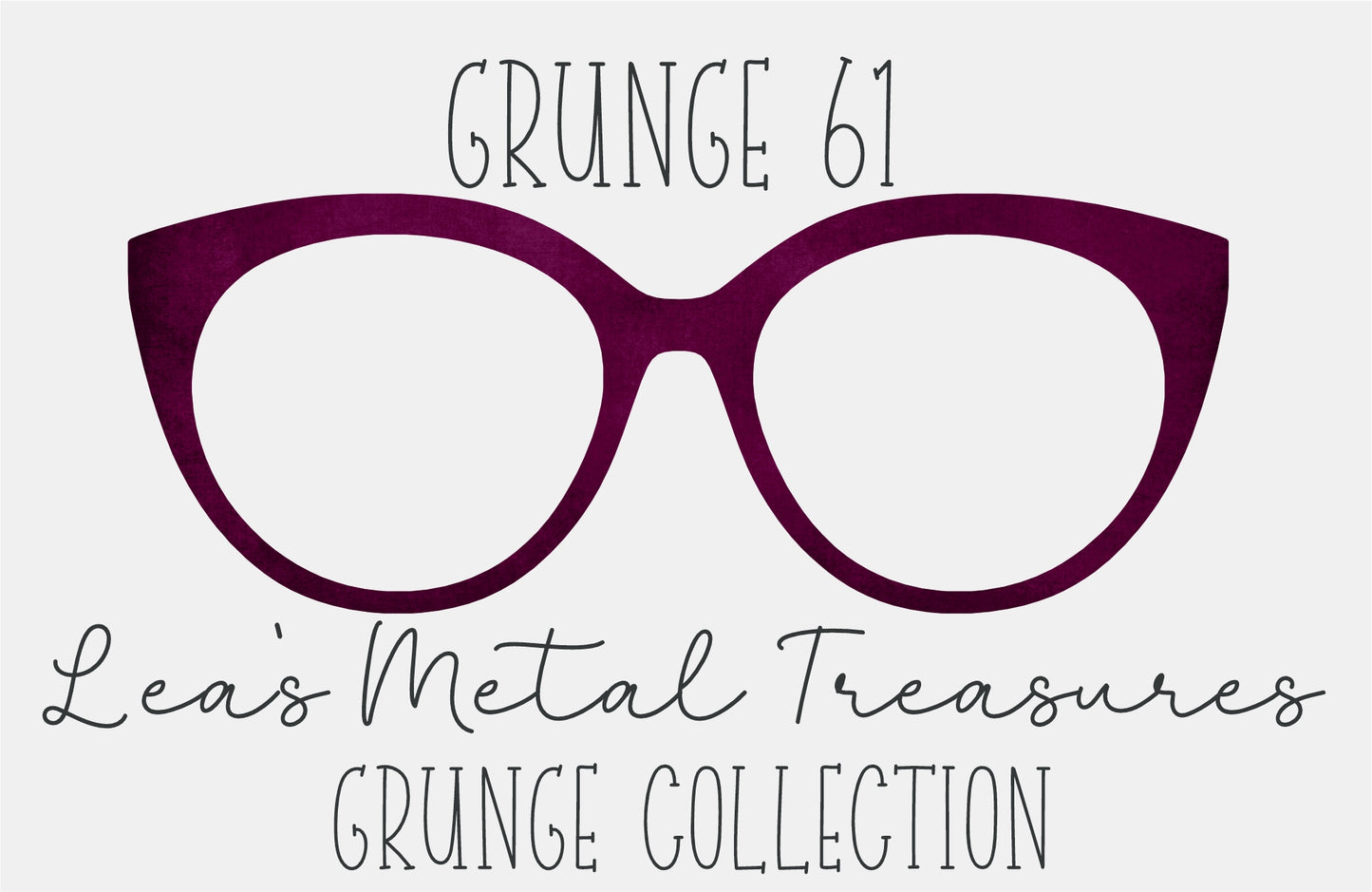 Grunge 61 Gradient Eyewear Frame Toppers