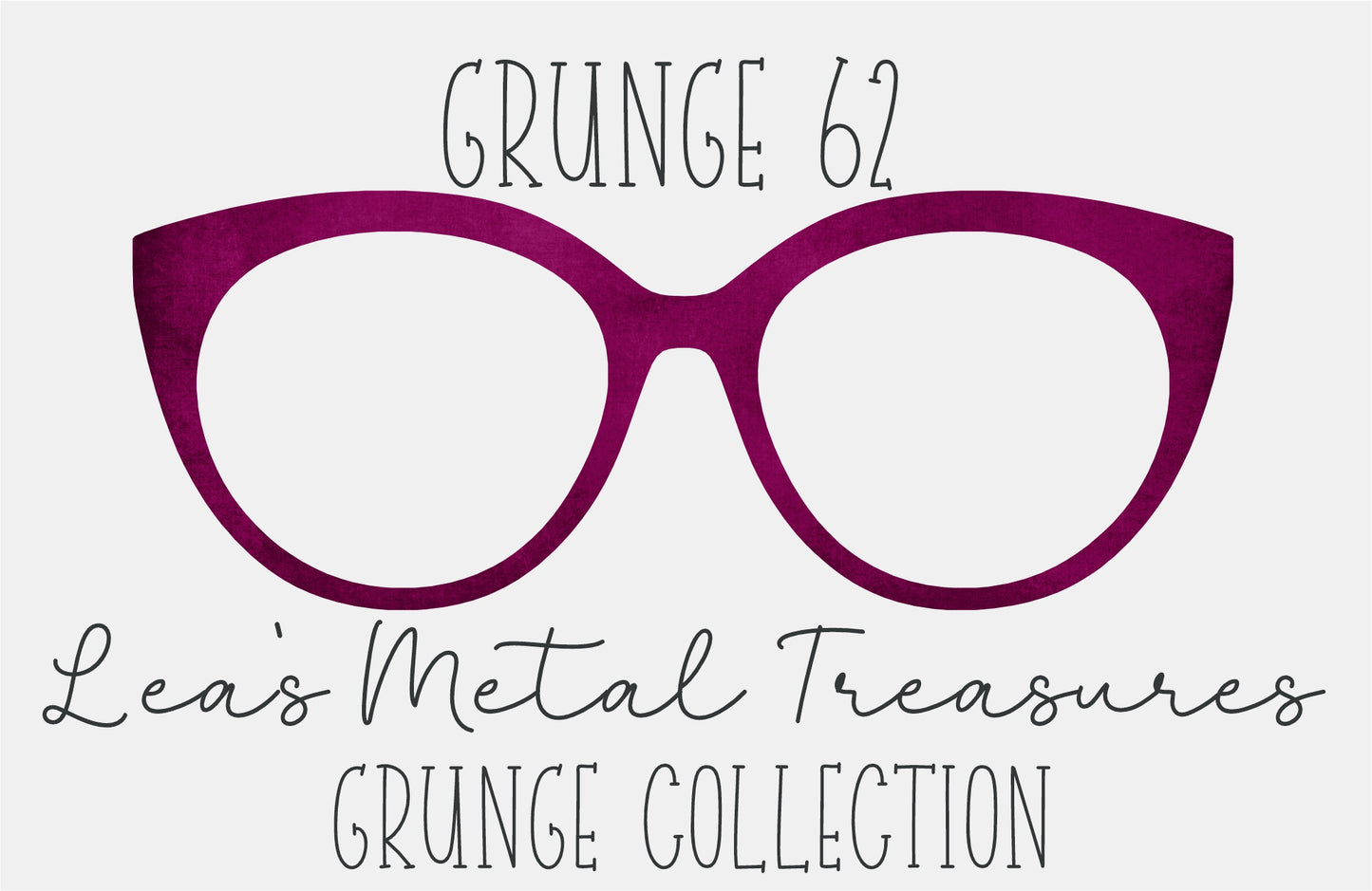 Grunge 62 Gradient Eyewear Frame Toppers
