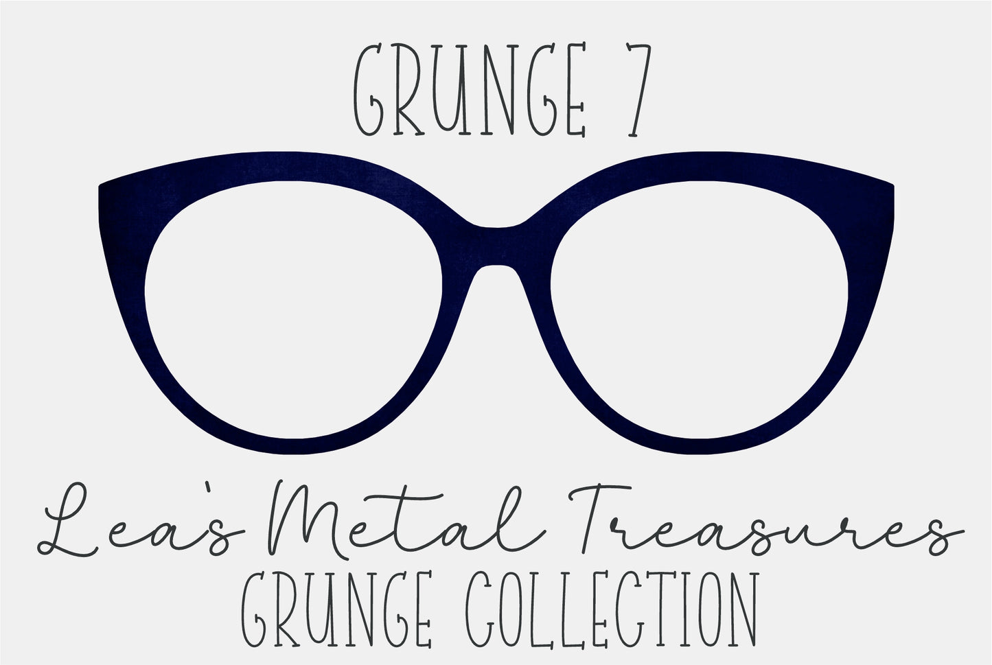 Grunge 7 Gradient Eyewear Frame Toppers