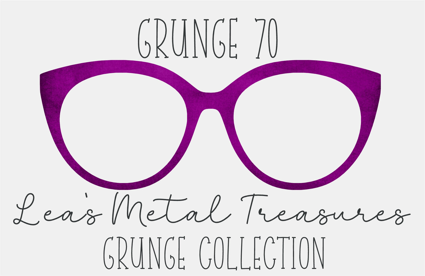 Grunge 70 Gradient Eyewear Frame Toppers