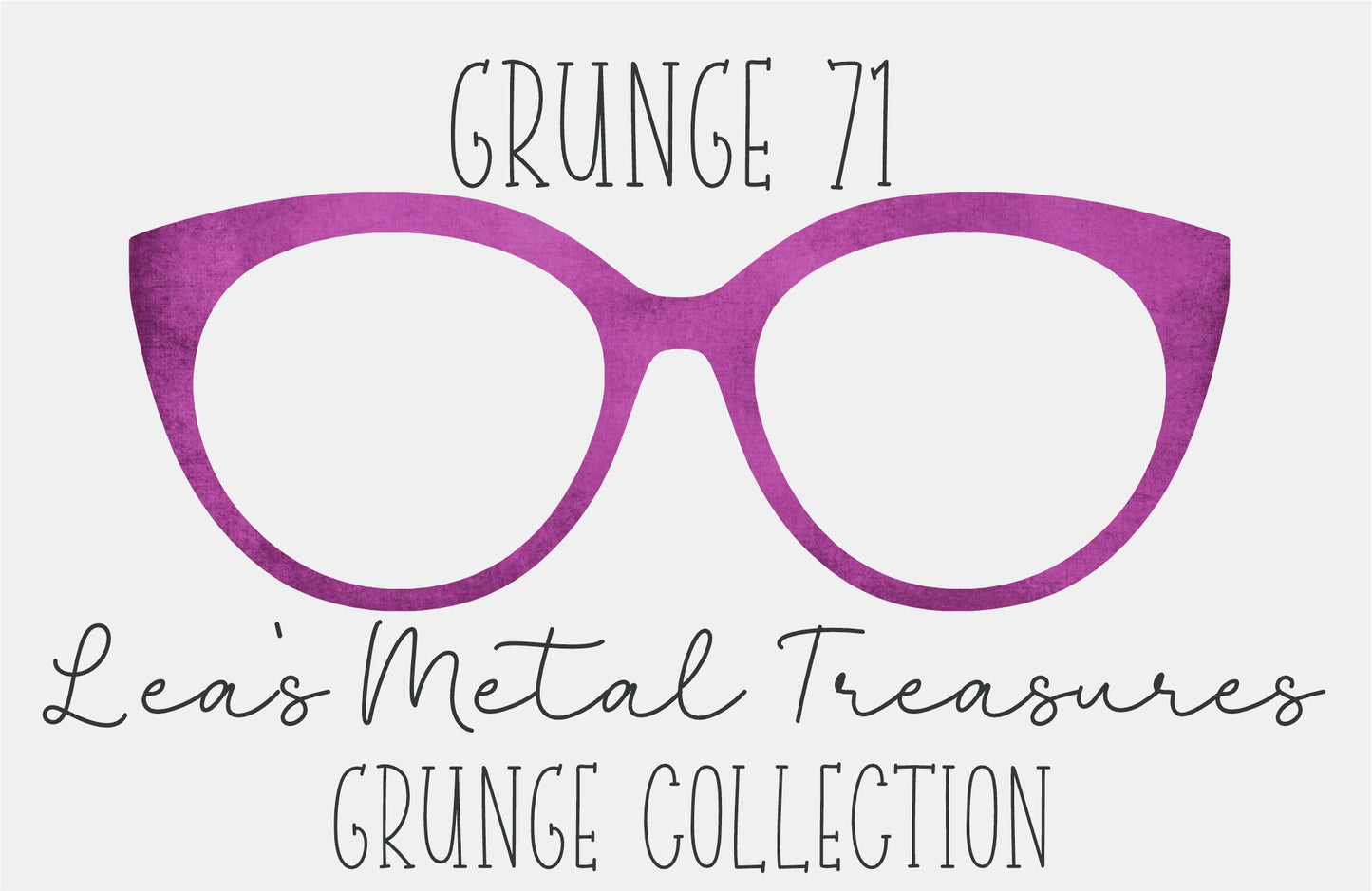 Grunge 71 Gradient Eyewear Frame Toppers