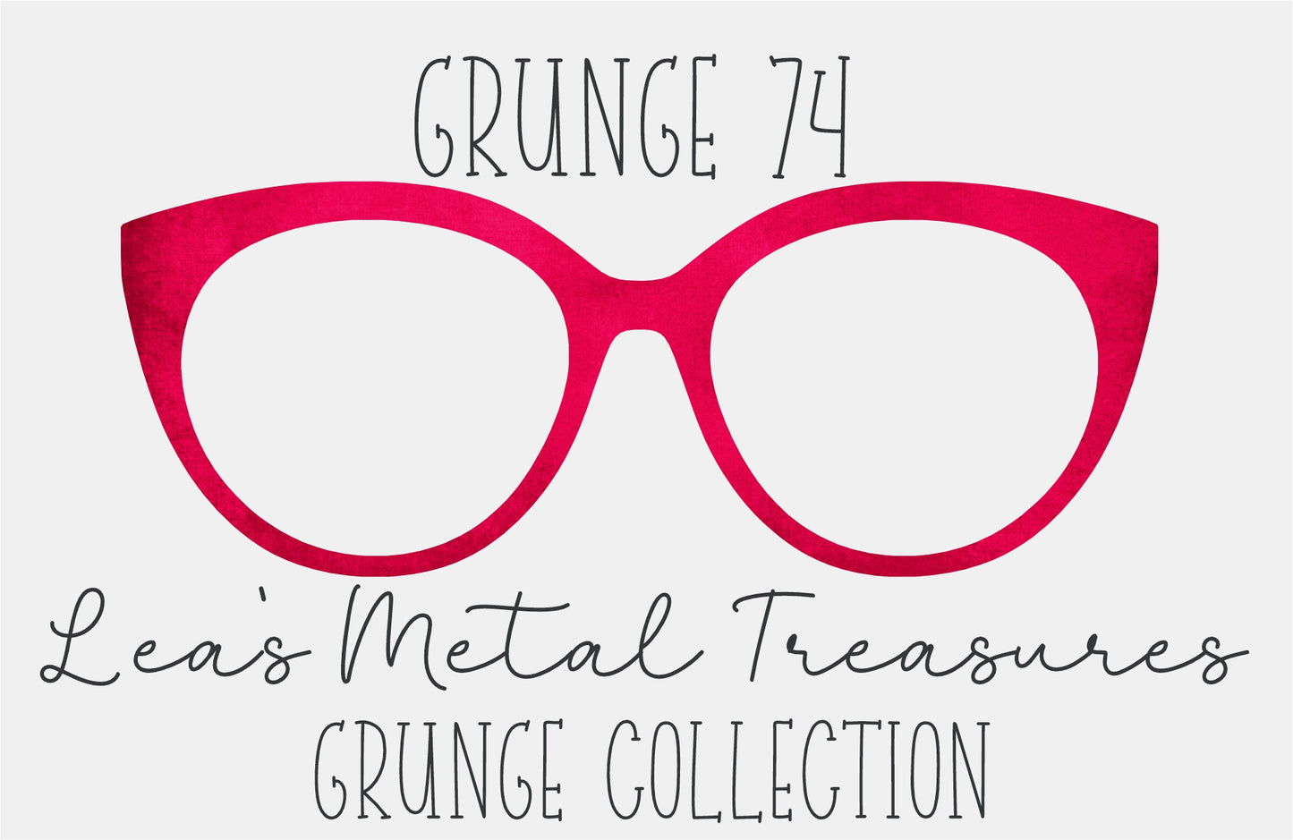 Grunge 74 Gradient Eyewear Frame Toppers