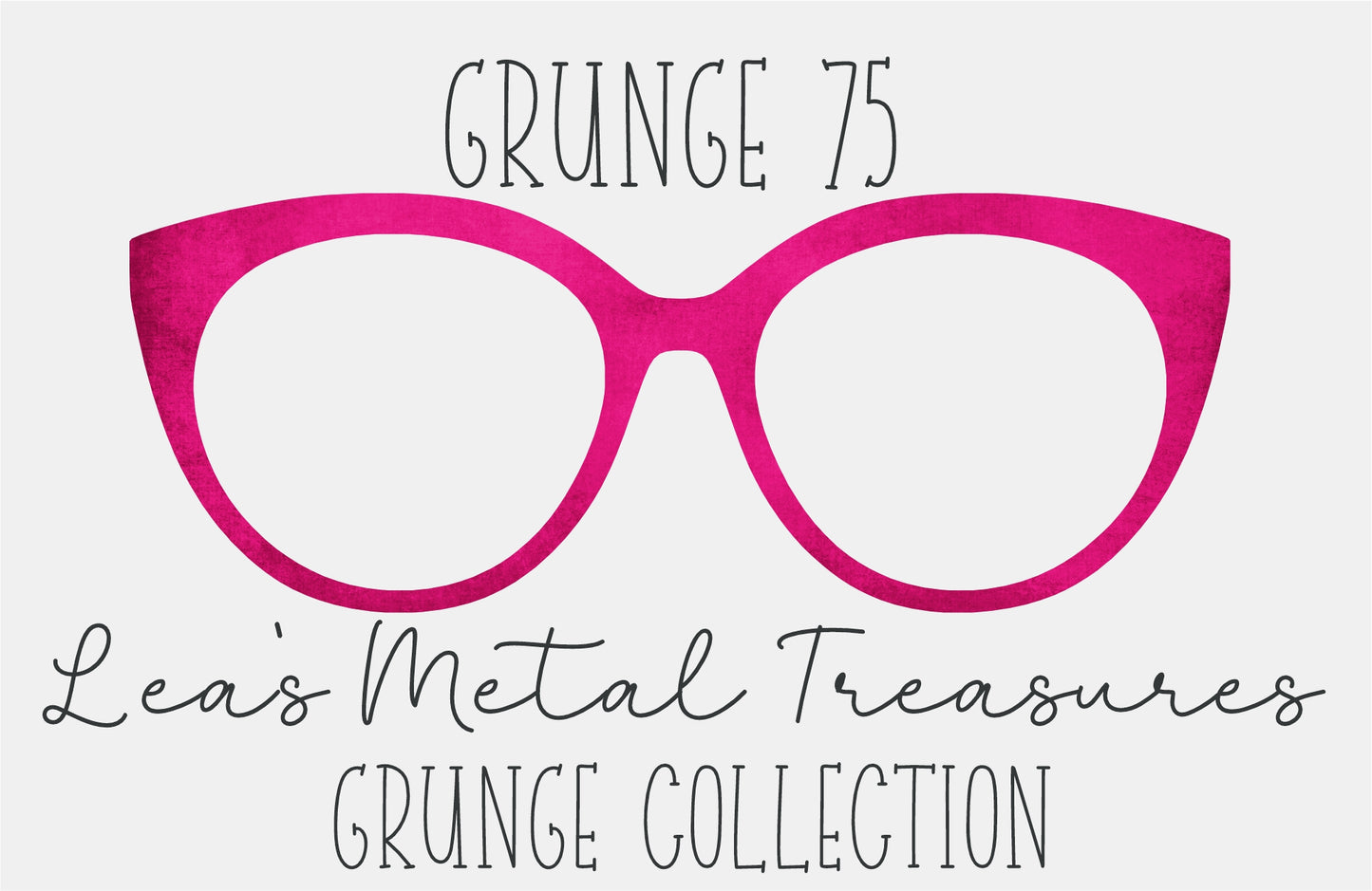 Grunge 75 Gradient Eyewear Frame Toppers