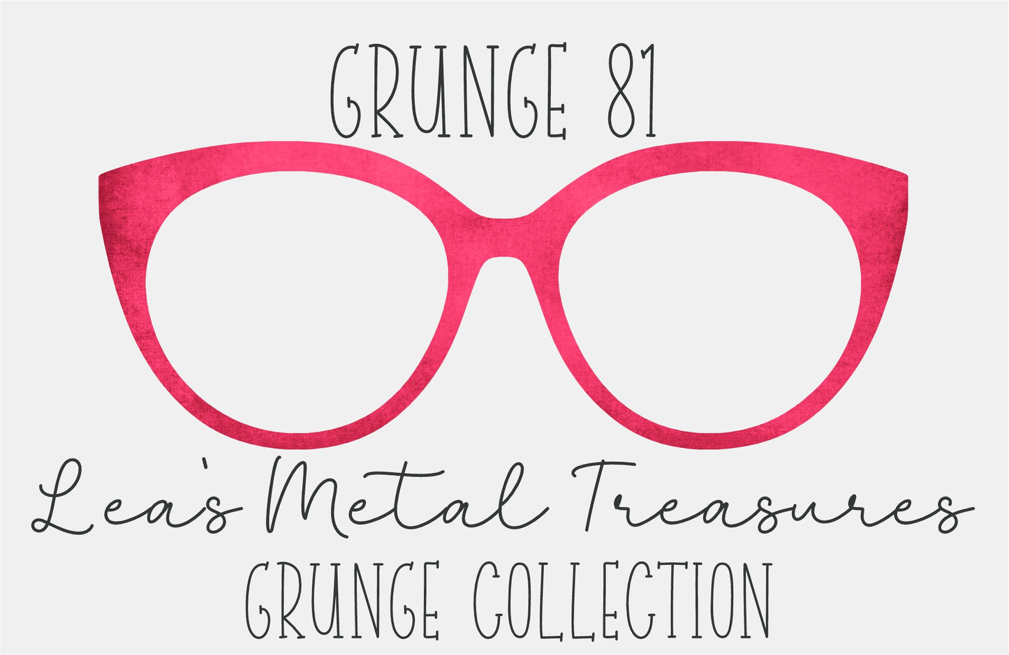 Grunge 81 Gradient Eyewear Frame Toppers