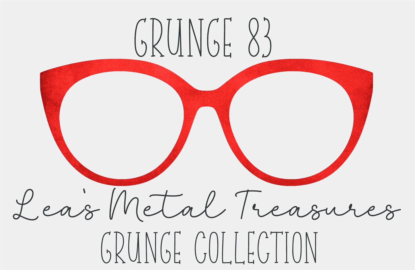 Grunge 83 Gradient Eyewear Frame Toppers