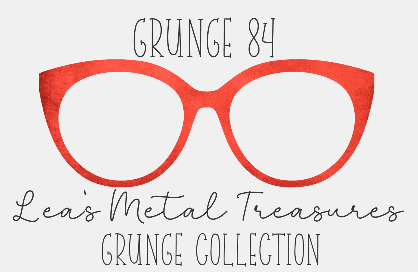 Grunge 84 Gradient Eyewear Frame Toppers