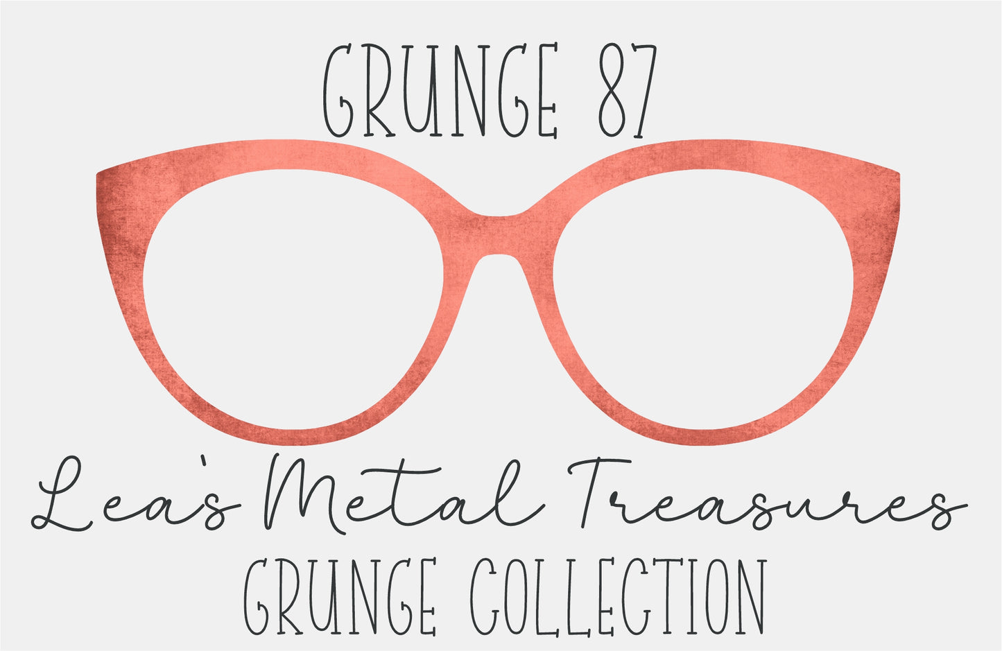 Grunge 87 Gradient Eyewear Frame Toppers