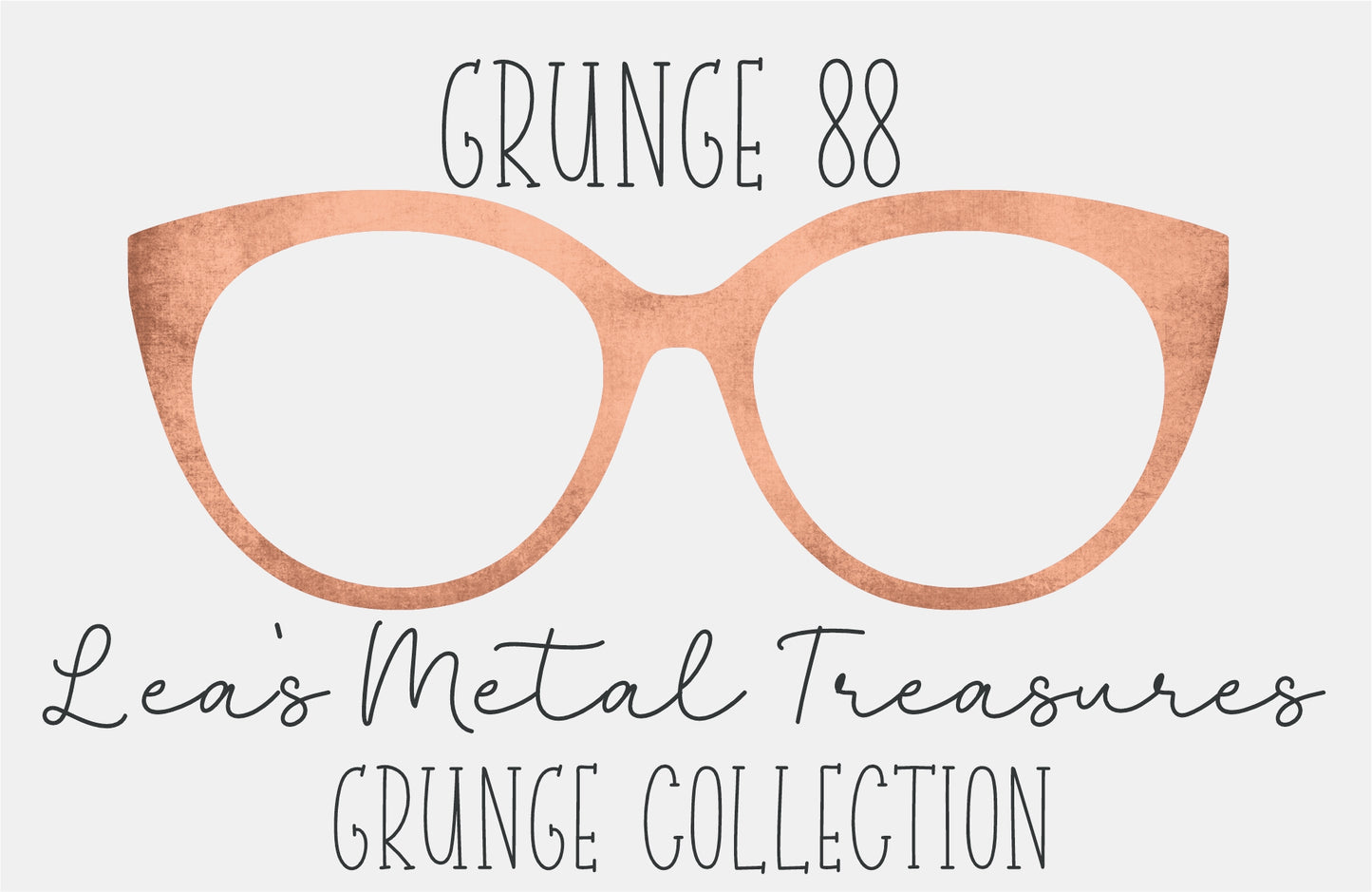 Grunge 88 Gradient Eyewear Frame Toppers