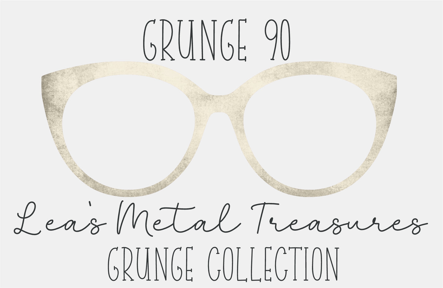 Grunge 90 Gradient Eyewear Frame Toppers