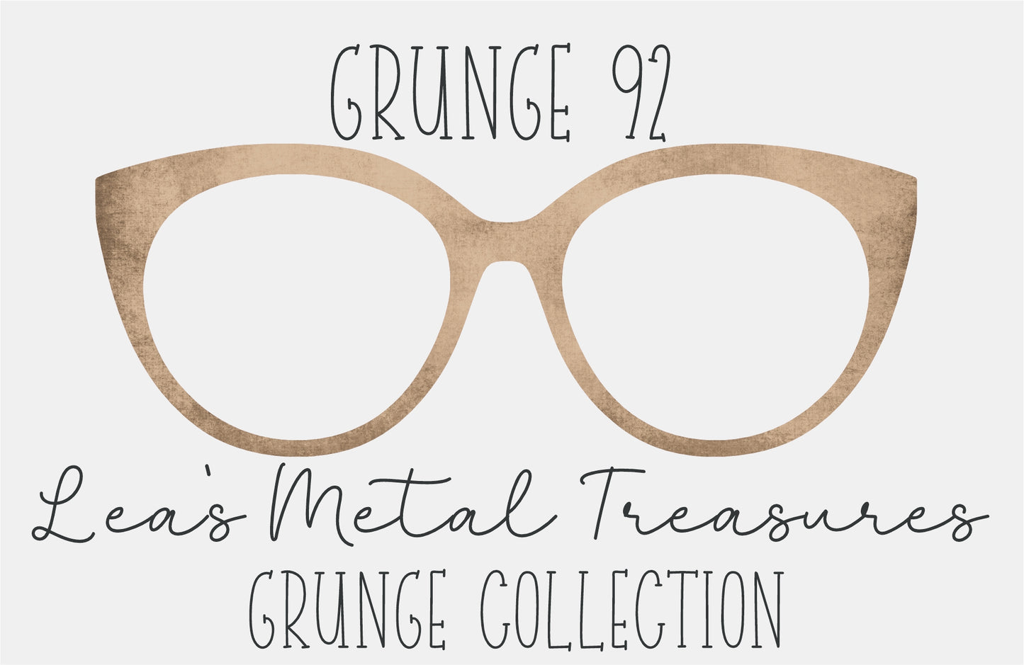 Grunge 92 Gradient Eyewear Frame Toppers