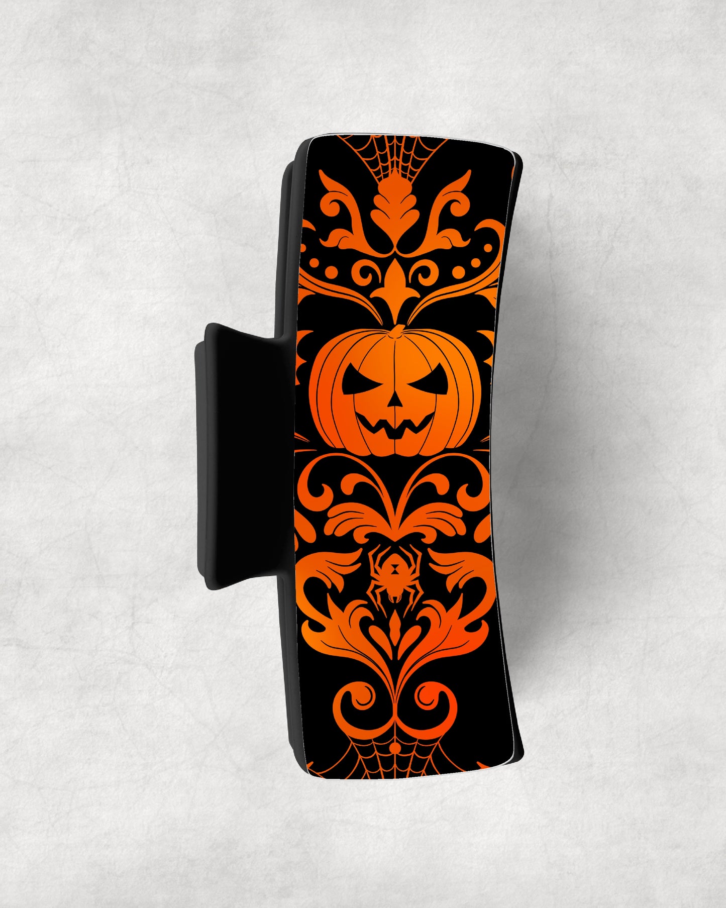 Halloween Damask Orange 2 Eyewear Frame Toppers
