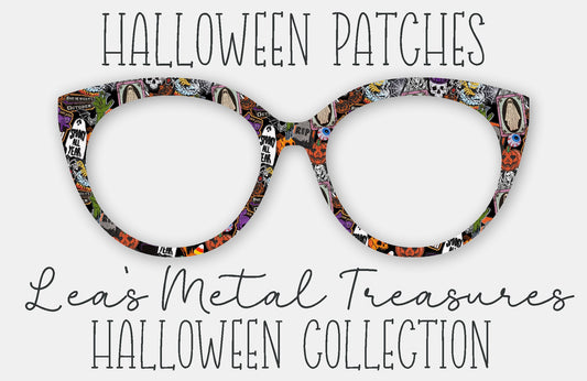 Halloween Patches Magnetic Eyewear Frame Toppers - September 25 Topper of the Month