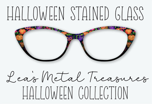 HALLOWEEN STAINED GLASS Eyewear Frame Toppers