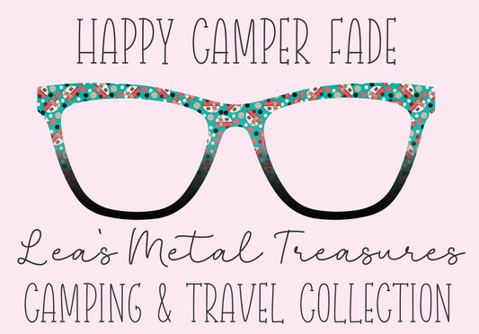 Happy Camper Fade Eyewear Frame Toppers COMES WITH MAGNETS
