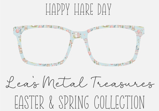 HAPPY HARE DAY Eyewear Frame Toppers COMES WITH MAGNETS