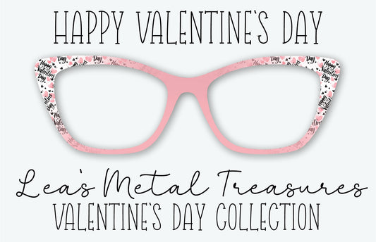 Happy Valentine's Day Eyewear Frame Toppers