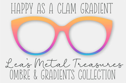 Happy as a Clam Eyewear Frame Toppers