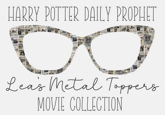 HARRY POTTER DAILY PROFIT Eyewear Frame Toppers COMES WITH MAGNETS