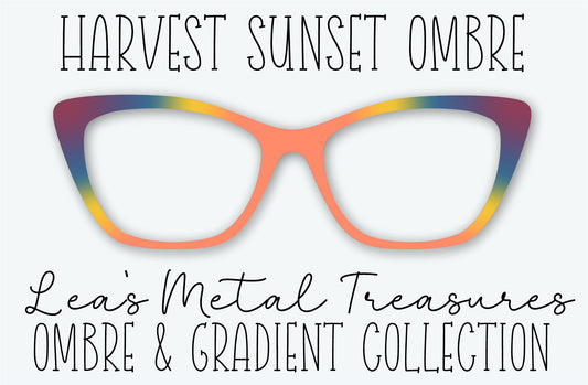 HARVEST SUNSET OMBRE Eyewear Frame Toppers • Subscription Box Semi Exclusive COMING FEBRUARY 2027 • FROM AUGUST 2026 BOX