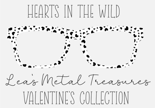 HEARTS IN THE WILD Eyewear Frame Toppers COMES WITH MAGNETS