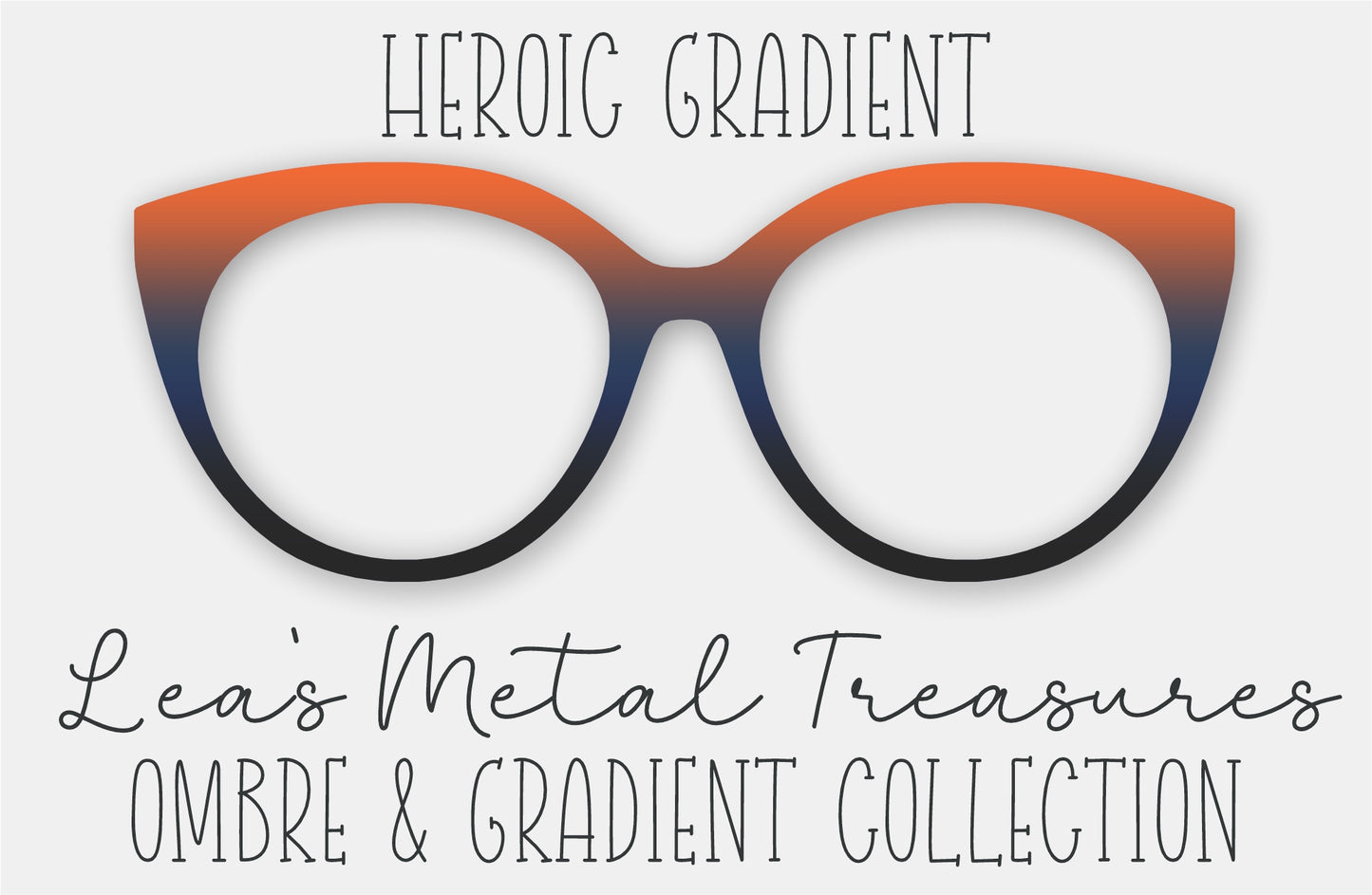 Heroic Gradient Eyewear Frame Toppers