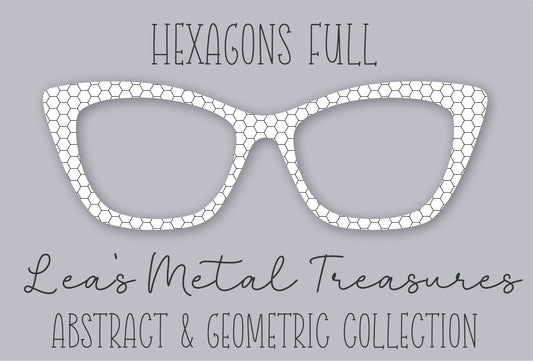 Hexagons Full • Magnetic Eyeglasses Toppers