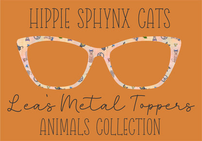 HIPPIE SPHYNX CATS Eyewear Frame Toppers COMES WITH MAGNETS