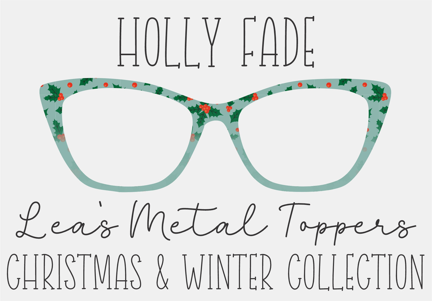 HOLLY FADE Eyewear Frame Toppers COMES WITH MAGNETS