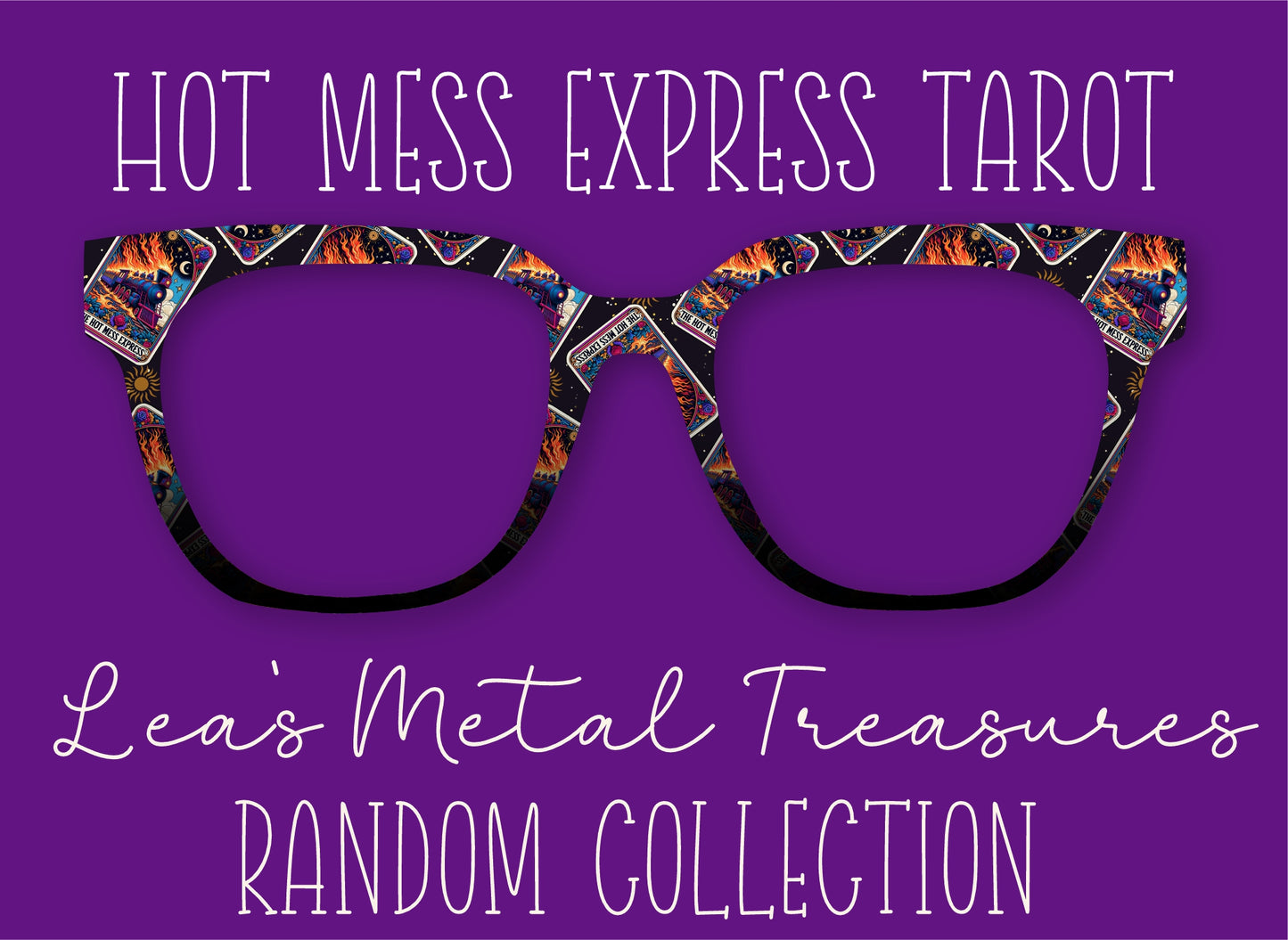 Hot Mess Express Tarot Frame Toppers Comes WITH MAGNETS