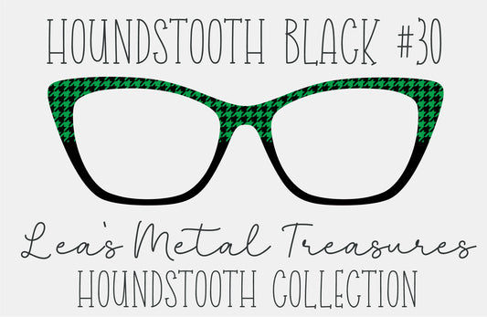 Houndstooth Black 30 Eyewear Frame Toppers COMES WITH MAGNETS