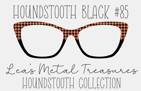 Houndstooth Black 85 Eyewear Frame Toppers COMES WITH MAGNETS