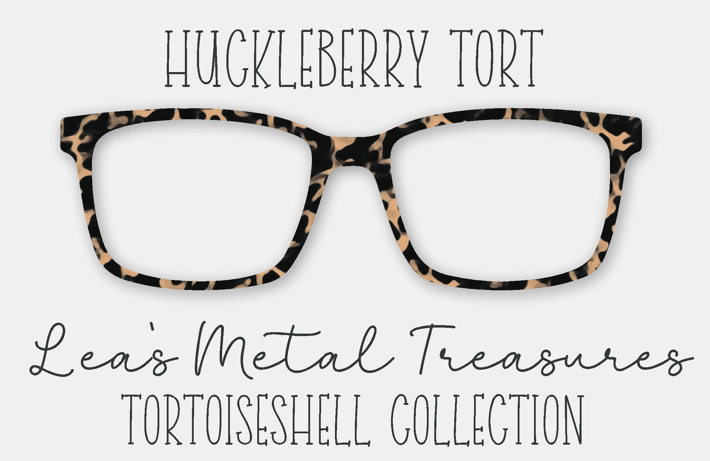 Huckleberry Tort Eyewear Frame Toppers