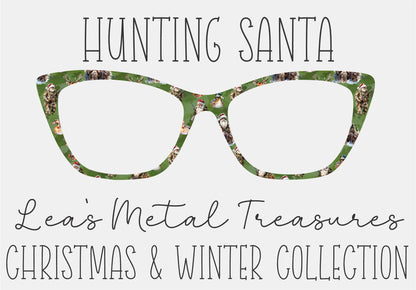 HUNTING SANTA Eyewear Frame Toppers COMES WITH MAGNETS