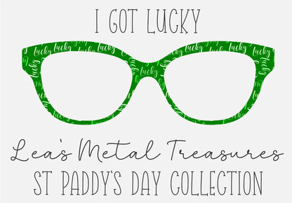 I GOT LUCKY Eyewear Frame Toppers COMES WITH MAGNETS
