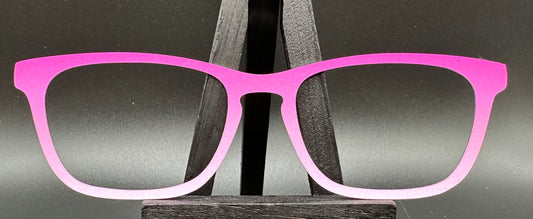 READY TO SHIP CLEARANCE Crissy PINKALICIOUS OMBRE ON GLOSS WHITE Eyewear Frame Toppers Comes with Magnets 10/1/2024