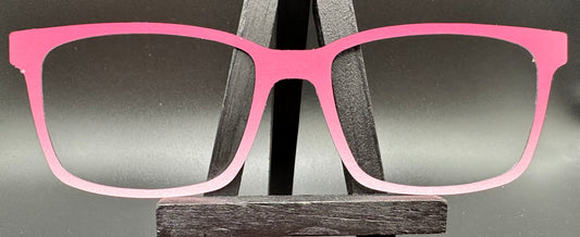 READY TO SHIP CLEARANCE Korbin ROSE GRADIENT ON MATTE WHITE Eyewear Frame Toppers Comes with Magnets 10/6/2024