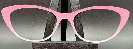 READY TO SHIP CLEARANCE Emma ROSE GRADIENT ON PEARL WHITE Eyewear Frame Toppers Comes with Magnets 10/7/2024