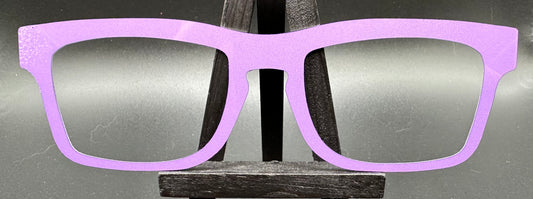 READY TO SHIP CLEARANCE Darcy HEX 926AA6 AMETHYST ORCHID ON GLOSS WHITE Eyewear Frame Toppers Comes with Magnets